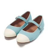 Bebe Canvas 2.0 Blue/White Shoes by Age of Innocence