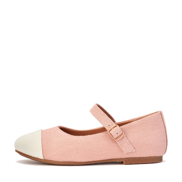 Bebe Canvas 2.0 Pink/White Shoes by Age of Innocence