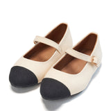 Bebe Canvas 2.0 White/Black Shoes by Age of Innocence