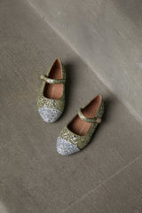 Bebe Glitter 2.0 Gold/Silver Shoes by Age of Innocence