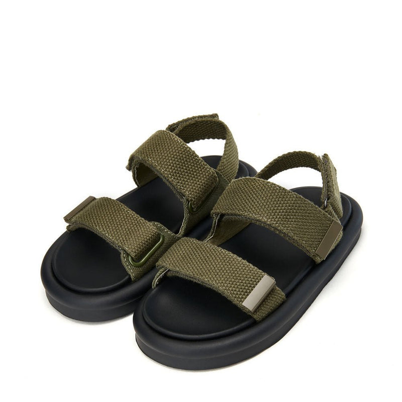 Ben Khaki Sandals by Age of Innocence