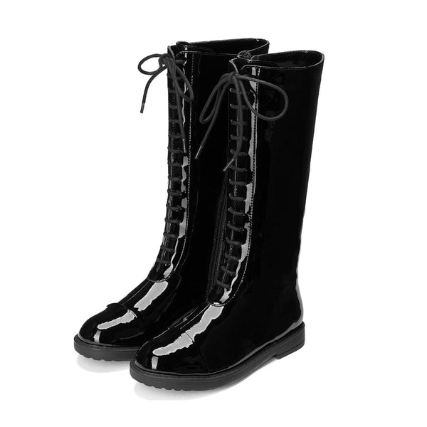 Blair PL Black Boots by Age of Innocence