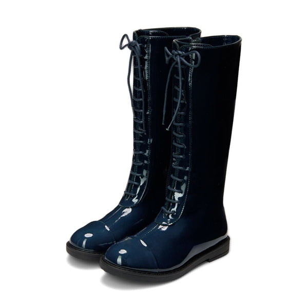 Blair PL Navy Boots by Age of Innocence