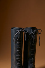 Blair Winter Navy Boots by Age of Innocence