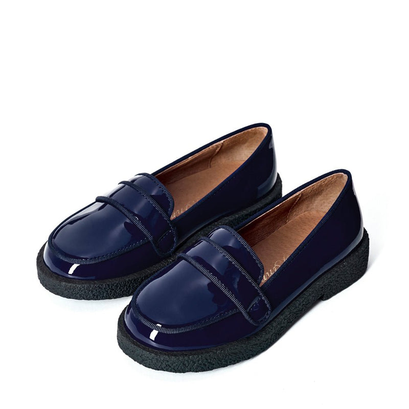 Bobby Navy Loafers by Age of Innocence