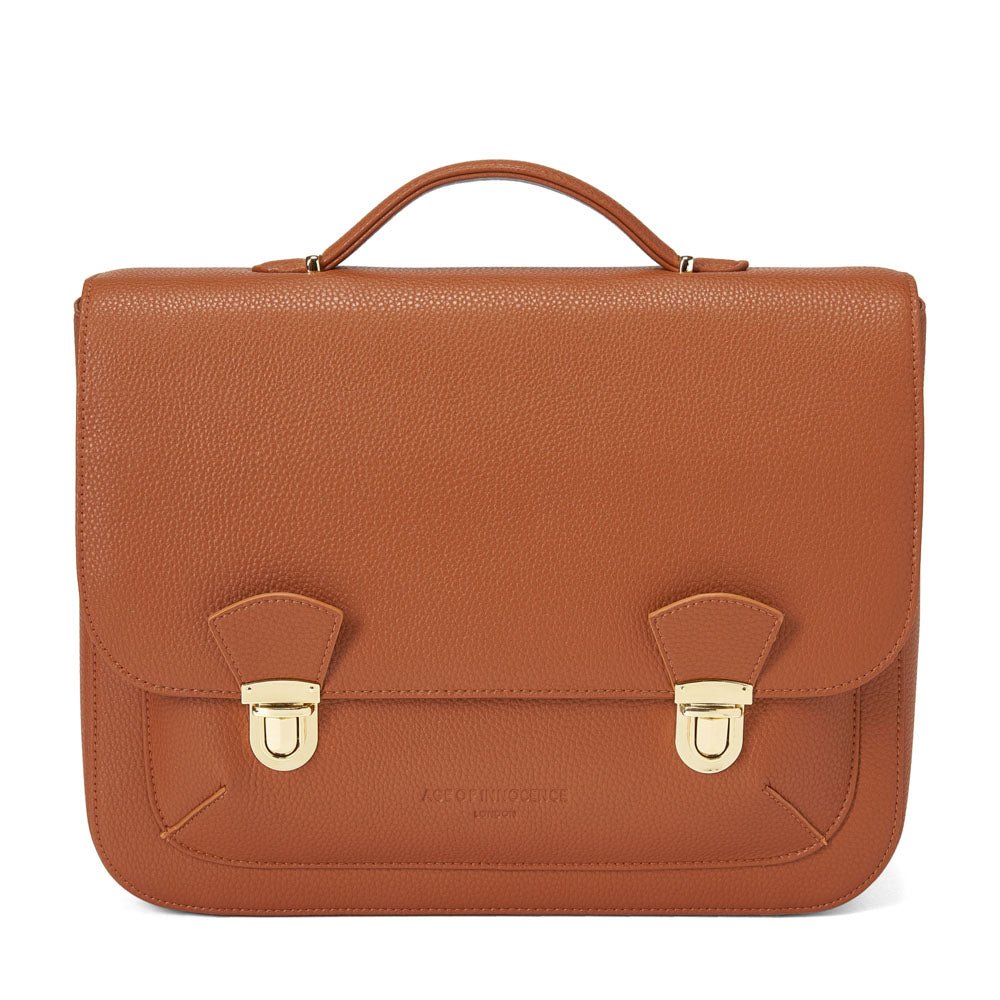 Boston Camel Schoolbag by Age of Innocence