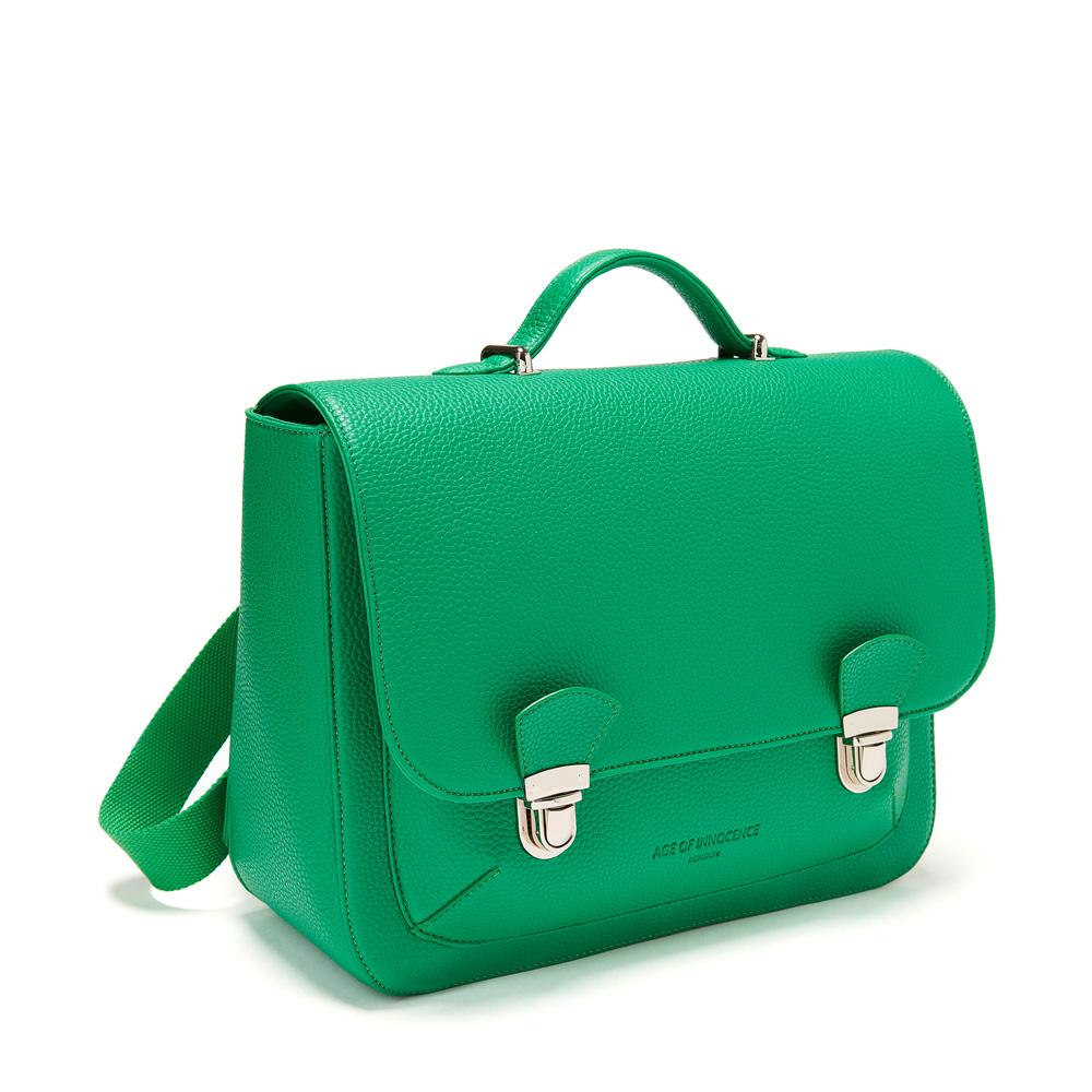 Boston Green Schoolbag by Age of Innocence