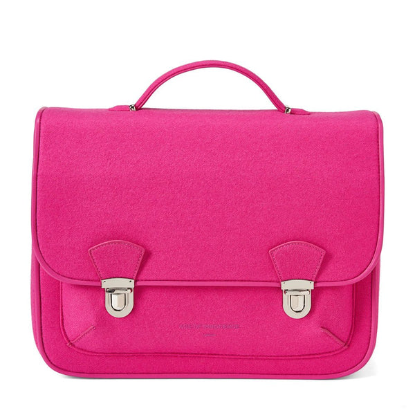 Boston Wool Fuchsia Schoolbag by Age of Innocence