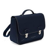 Boston Wool Navy Schoolbag by Age of Innocence