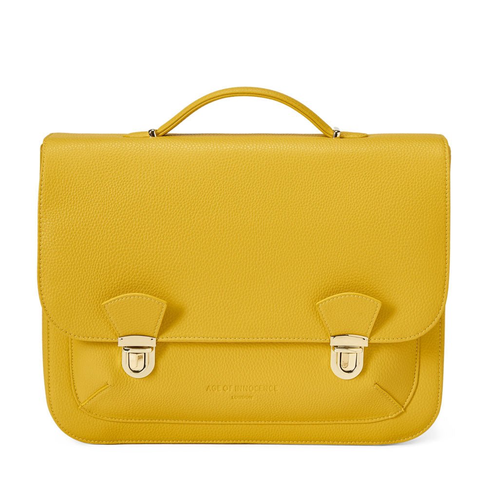 Boston Yellow Schoolbag by Age of Innocence