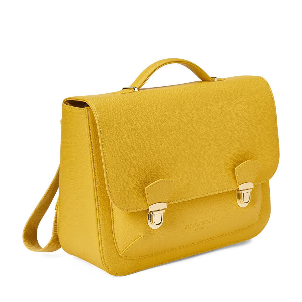 Boston Yellow Schoolbag by Age of Innocence