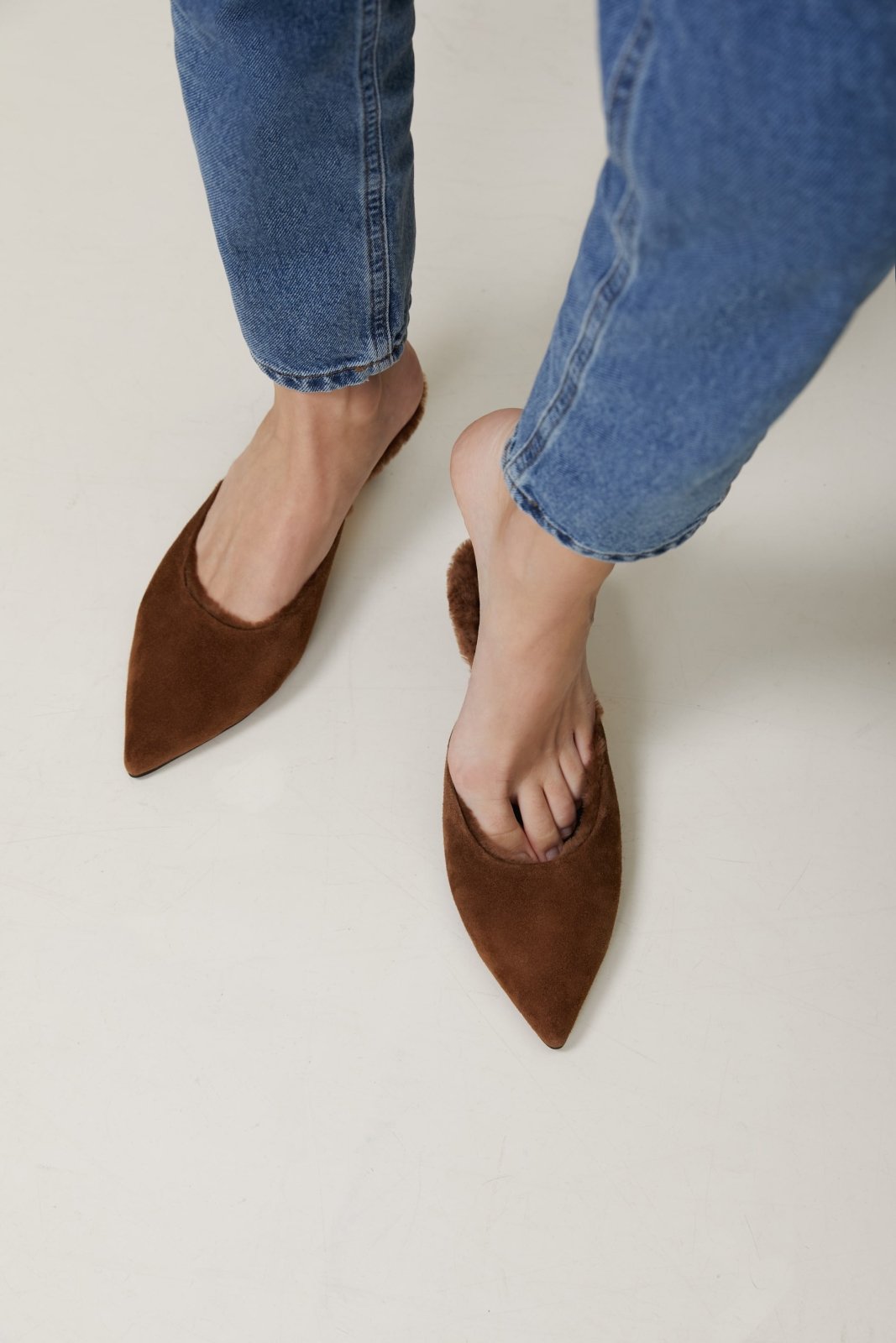 Brenda 2.0 Chocolate Mules Age of Innocence Women