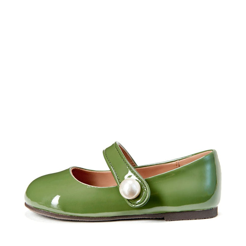 Celia Khaki Shoes by Age of Innocence