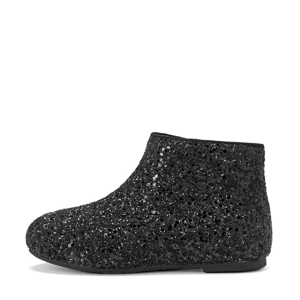 Chiara Glitter Black Boots by Age of Innocence