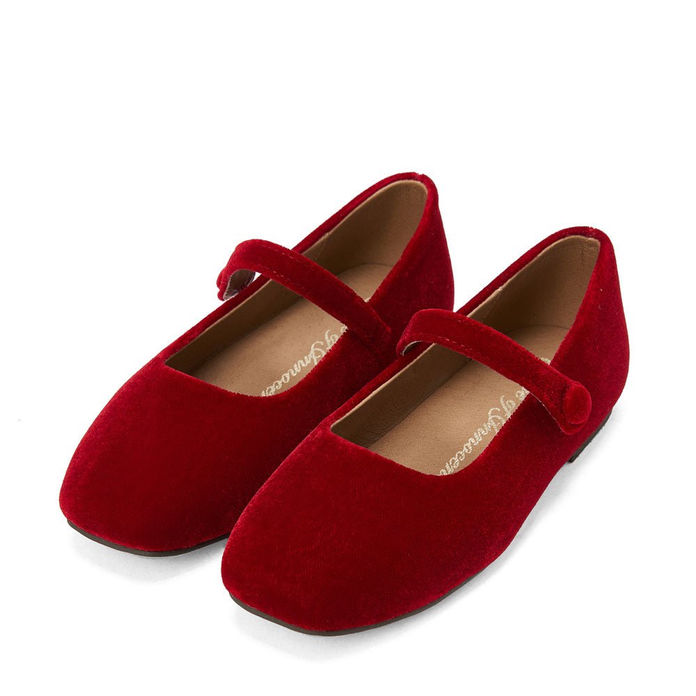 Cleo Red Shoes by Age of Innocence