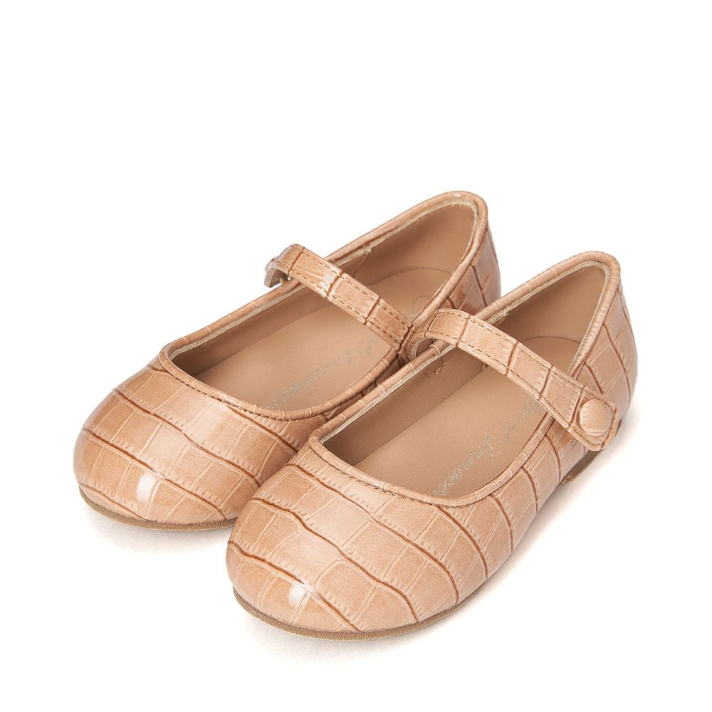 Coco Croco Beige Shoes Age of Innocence