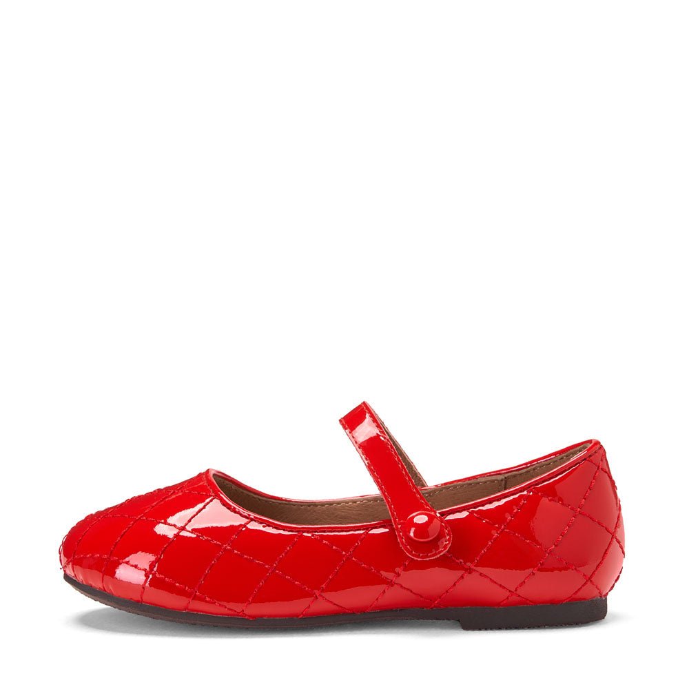 Age of Innocence Girls Quilted Shoes Girls Kids 25 Red Leather by Childrensalon Age of Innocence Girls Quilted Shoes Girls Kids 25 Red Leather by Childrensalon