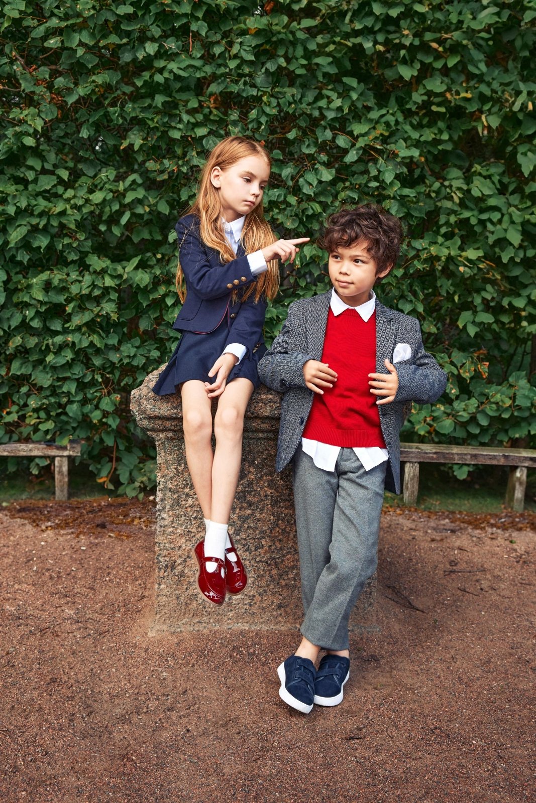 Connor Navy Sneakers GENTS by Age of Innocence