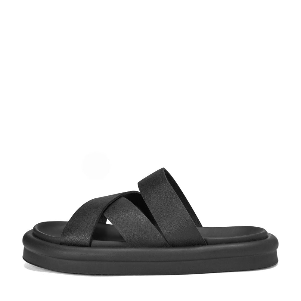 Cove Black Sandals by Age of Innocence