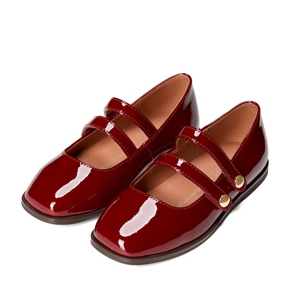 Diana Burgundy Shoes Age of Innocence