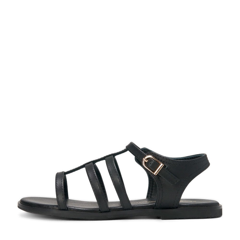 Effie Black Sandals Age of Innocence
