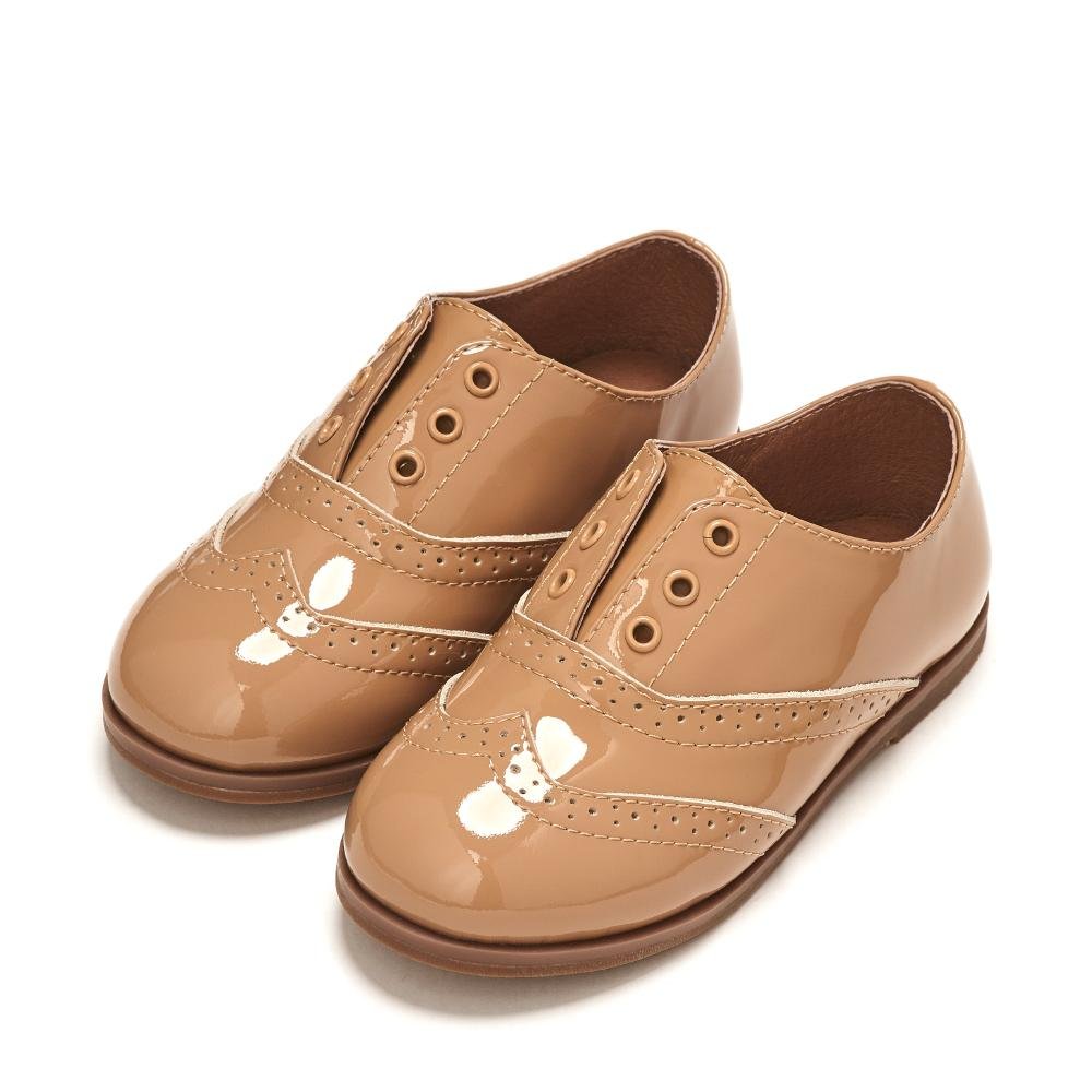 Elenor Beige Brogues Age of Innocence