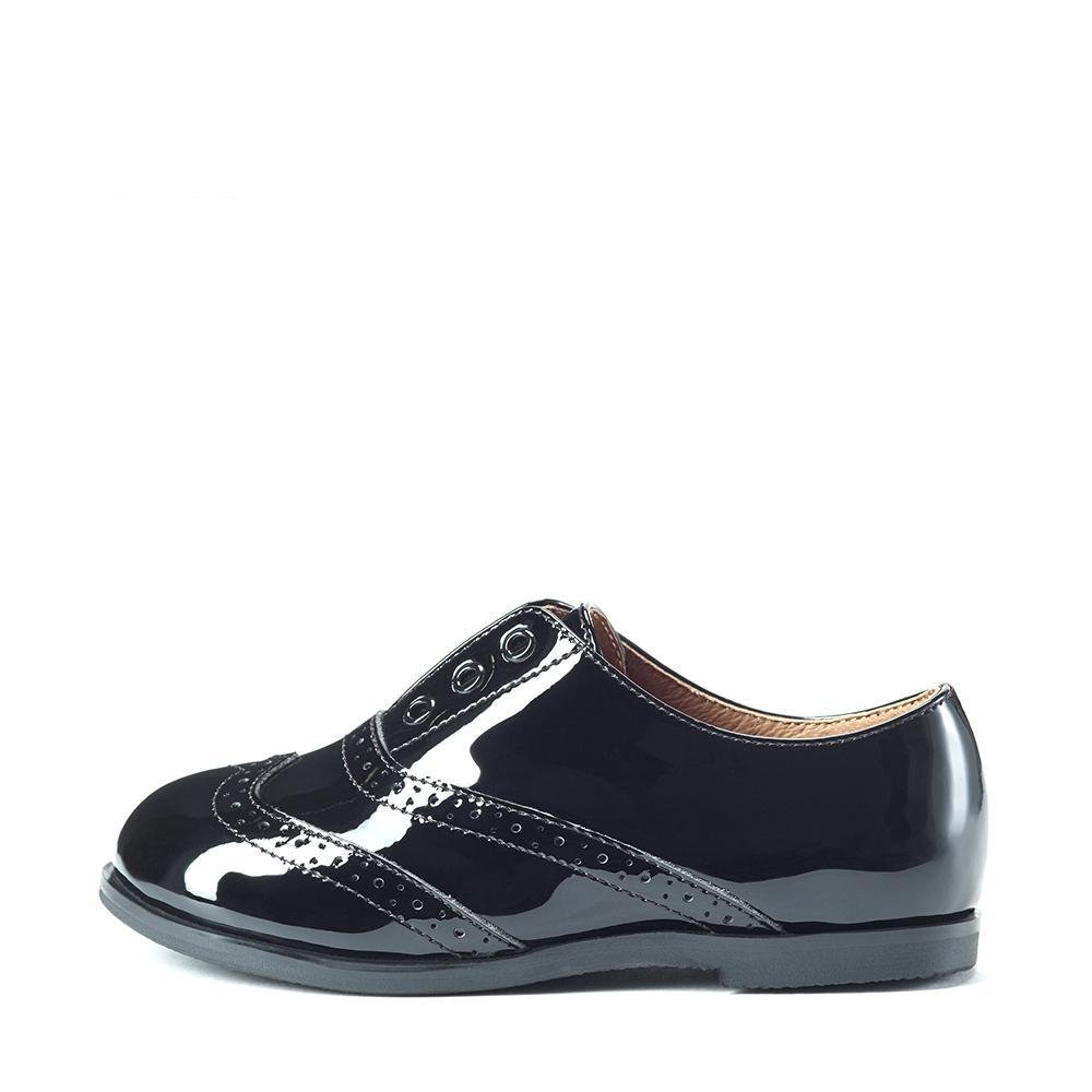 Elenor Black Brogues Age of Innocence