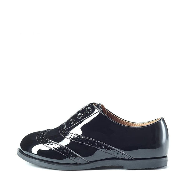 Elenor Black Brogues by Age of Innocence