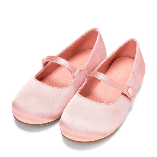 Elin Satin Pink Shoes by Age of Innocence