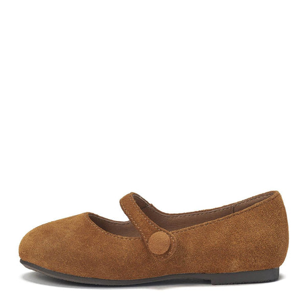 Elin Suede Camel Shoes by Age of Innocence