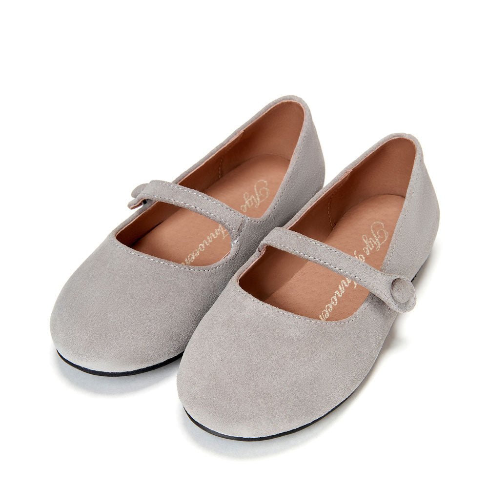 Elin Suede Grey Shoes Age of Innocence