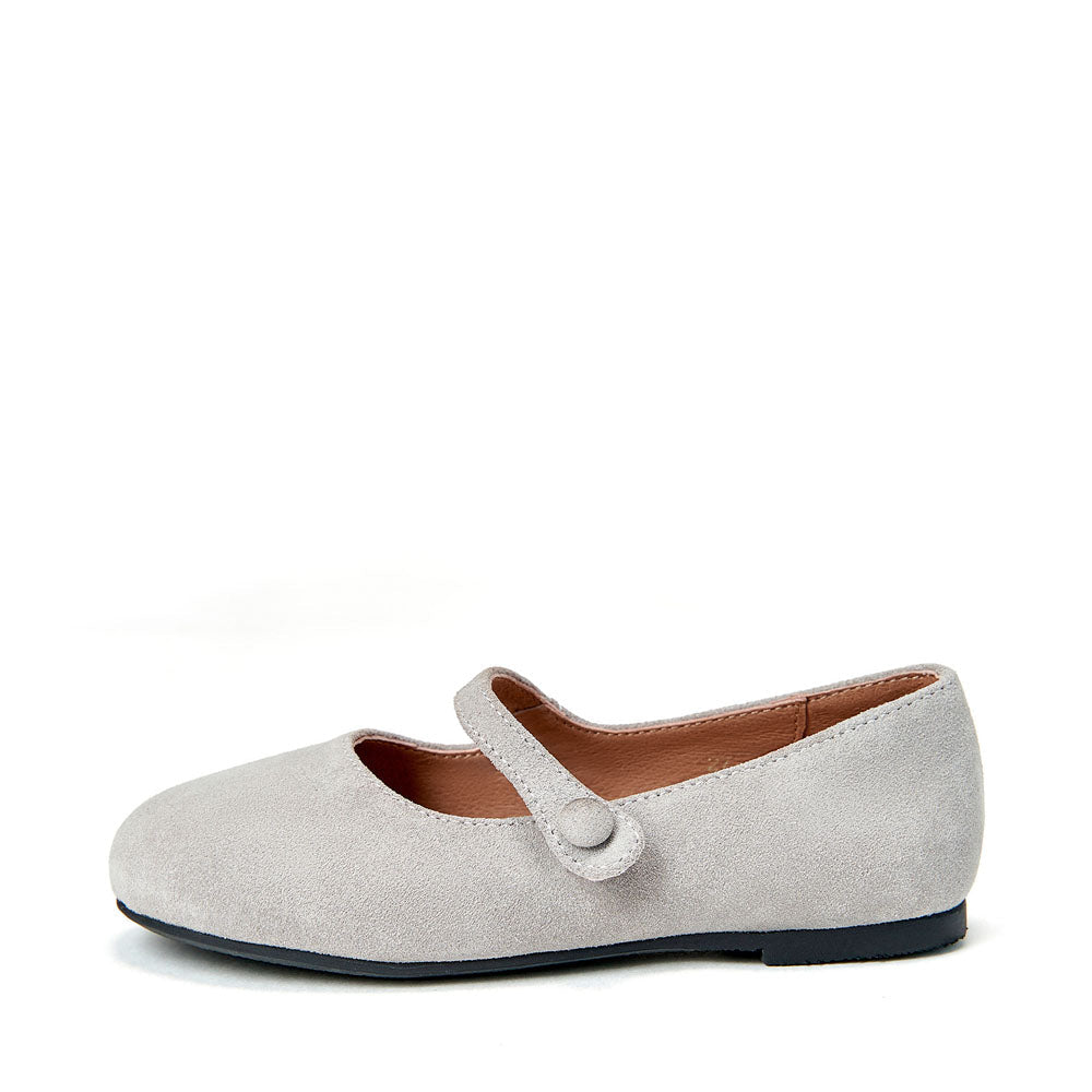 Elin Suede Grey Shoes Age of Innocence