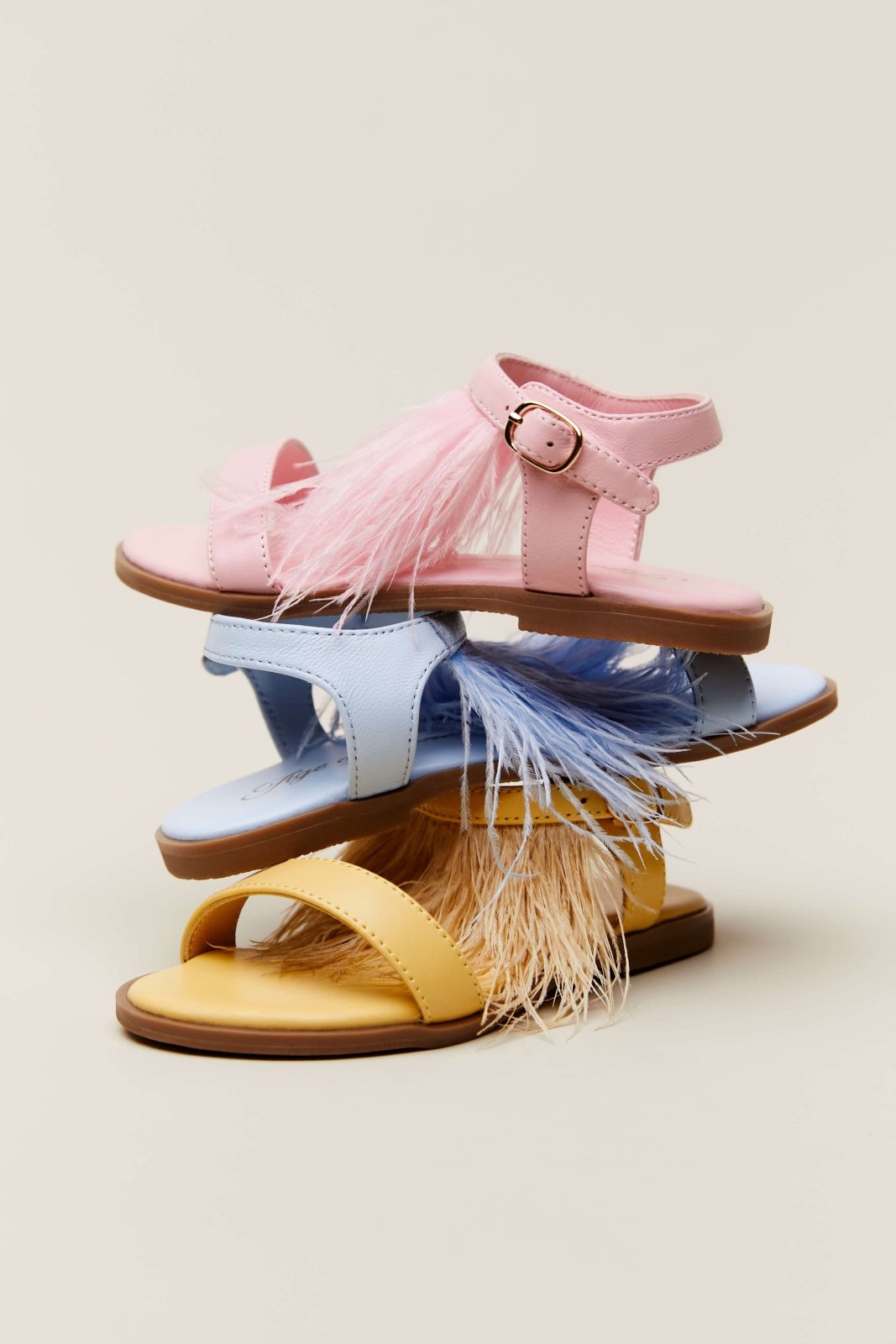 Elle Yellow Sandals Age of Innocence