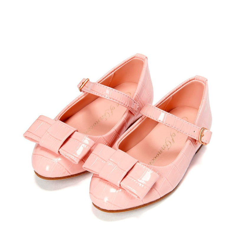 Ellen Croco Pink Shoes by Age of Innocence