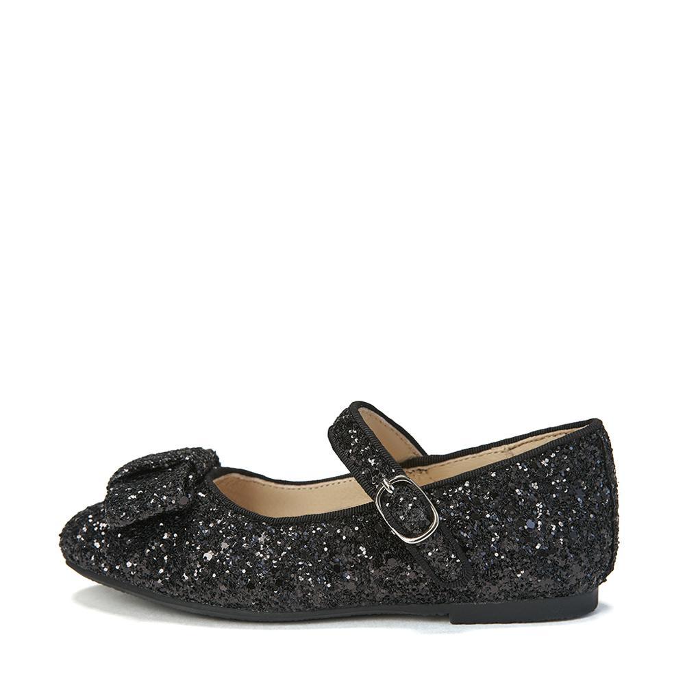 Ellen Glitter Black Shoes Age of Innocence