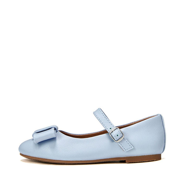 Ellen Leather Blue Shoes by Age of Innocence