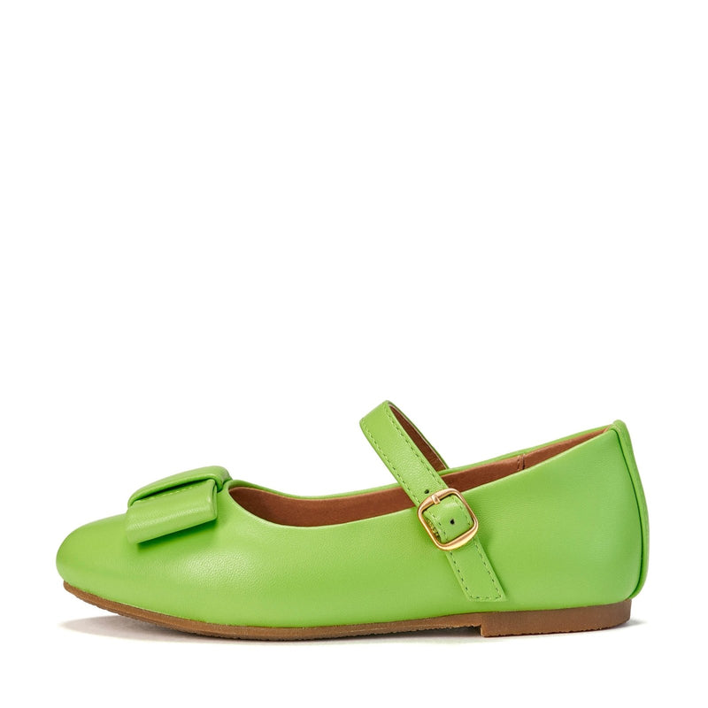Ellen Leather Green Shoes by Age of Innocence