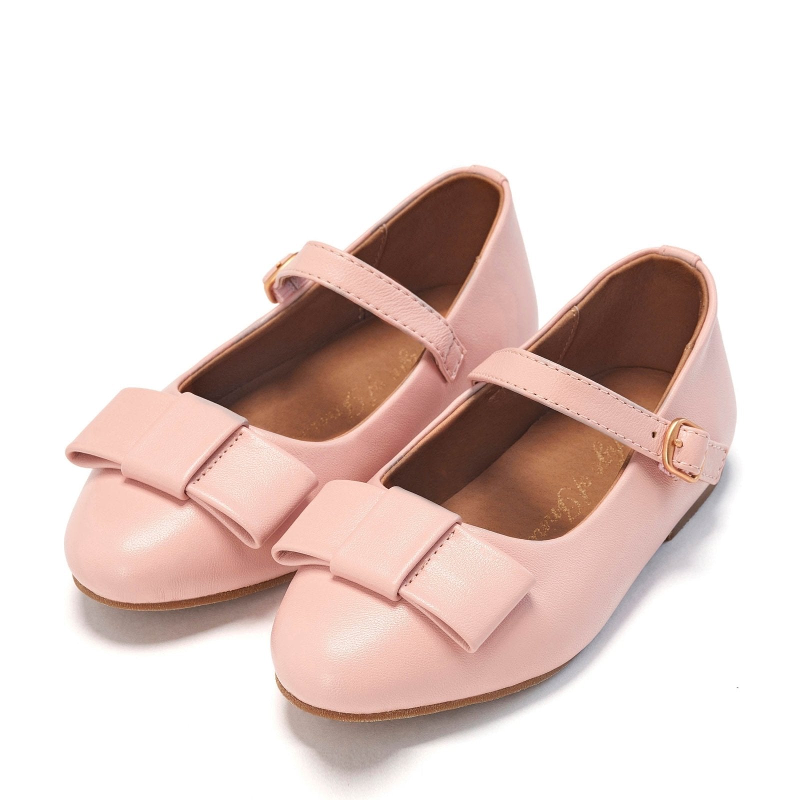 Ellen Leather Pink Shoes Age of Innocence