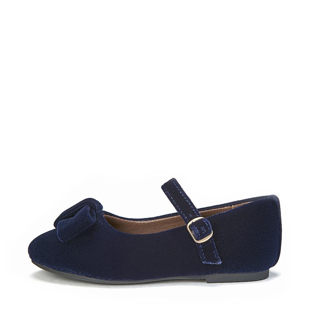 Ellen Velvet Navy Shoes Age of Innocence