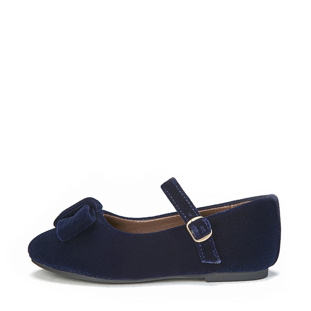 Ellen Velvet Navy Shoes by Age of Innocence