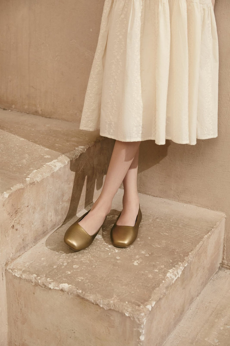 Ember Gold Shoes by Age of Innocence