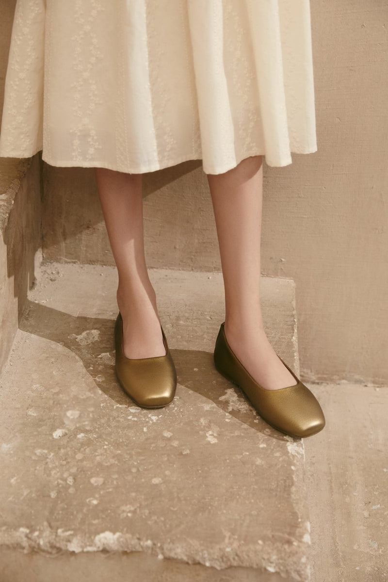 Ember Gold Shoes by Age of Innocence