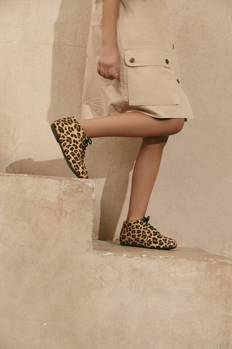 Emily Animal print Boots by Age of Innocence