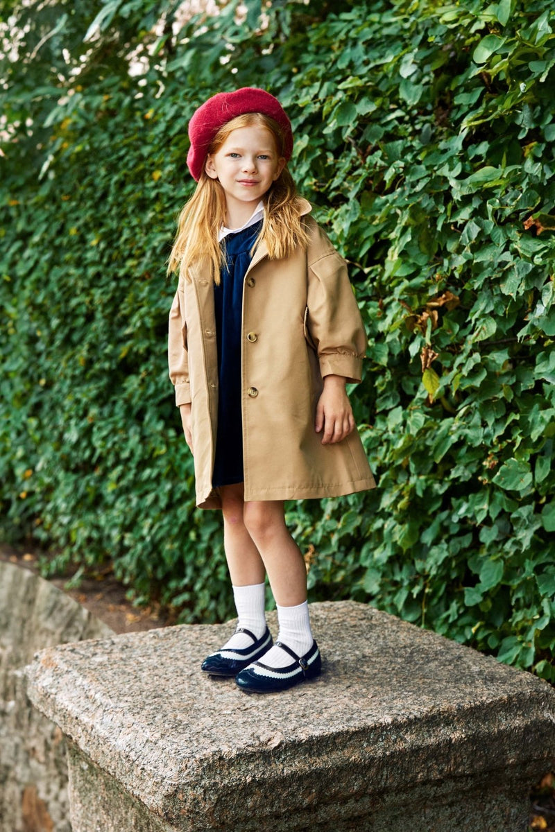 Erica PL Navy Shoes by Age of Innocence