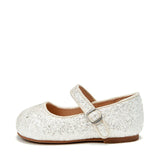 Eva Glitter White Shoes by Age of Innocence