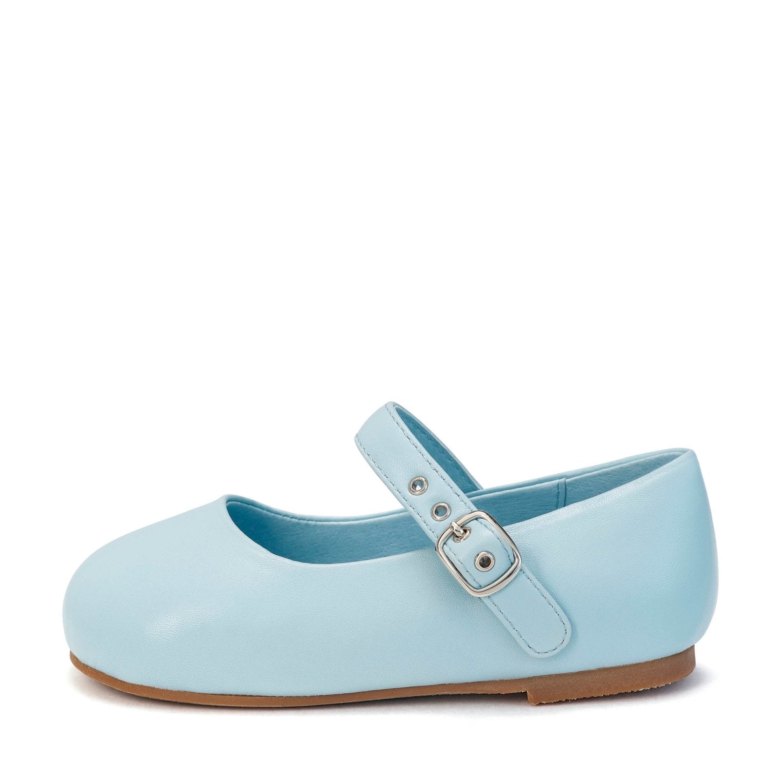 Eva Leather Blue Shoes by Age of Innocence