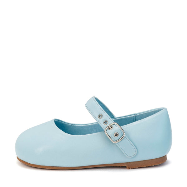 Eva Leather Blue Shoes by Age of Innocence