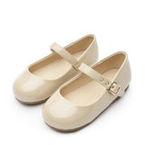 Eva PU Beige Shoes by Age of Innocence