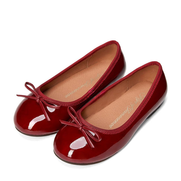 Fannie Burgundy Shoes by Age of Innocence
