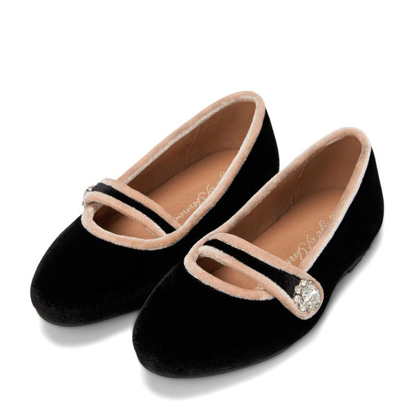 Fifi Black/Beige Shoes by Age of Innocence